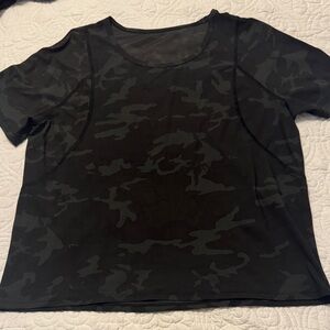 Lululemon Camo Run Top